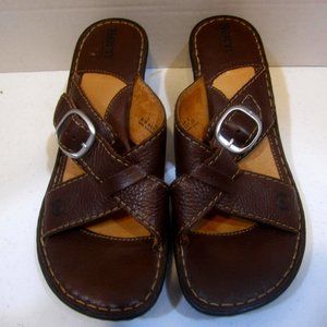 Born Crown Criss CrossSandals Womens 9